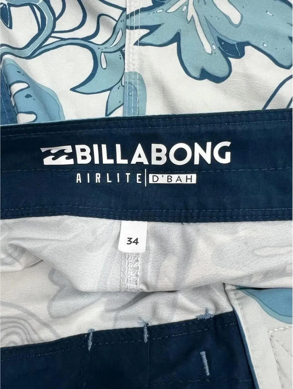 Billabong Airlite D’Bah Board Shorts  Men’s Multi Color Size 34 Swim Stretch